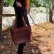 Стильная кожаная женская сумка шоппер SGE WSH 001 con рыжая WSH 001 con фото 1