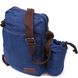 Чоловіча текстильна сумка з чохлом для води Vintage 22211 Синій 56843 фото 1