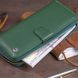 Вертикальний місткий гаманець зі шкіри унісекс ST Leather 19304 Зелений 19304 фото 8