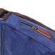 Текстильна сумка для ноутбука 13 дюймів через плече Vintage 20189 Синя 20189 фото 9