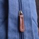 Легкий текстильний рюкзак з ущільненою спинкою та відділенням для планшета Vintage 22169 Синій 56805 фото 9