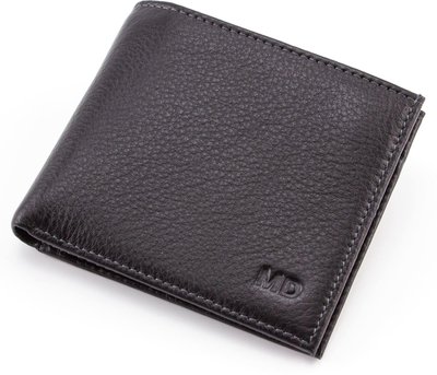 Мужской кошелёк без защелки из свиной кожи MD Leather 22-208B 22-208B фото