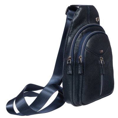 Кожаный мужской рюкзак слинг Desisan 1464-315 1464-315 фото