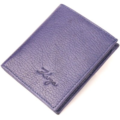 Стильный мужской кошелек из натуральной кожи KARYA 21060 Синий 21060 фото
