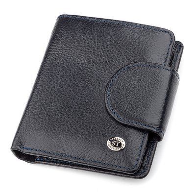 Гаманець жіночий ST Leather 18371 (ST415) шкіряний Синій 18371 фото