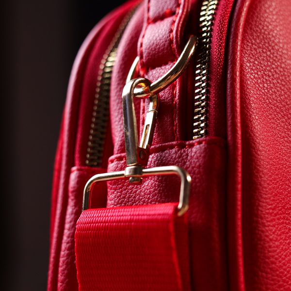 Маленька жіноча сумка з еко-шкіри Vintage 18702 Червоний 18702 фото