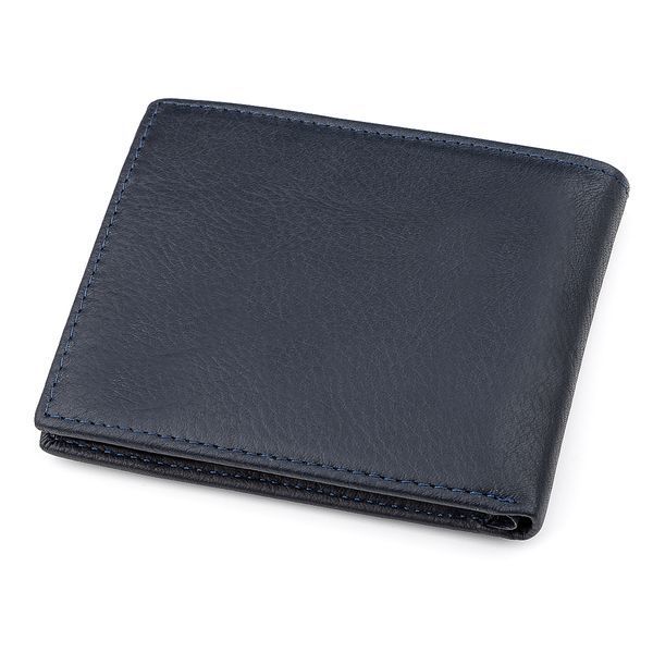 Мужской кошелек ST Leather 18321 (ST160) кожа Синий 18321 фото