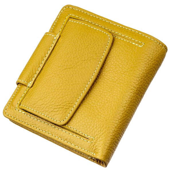 Невелике портмоне для жінок ST Leather 18924 Гірчичний 18924 фото