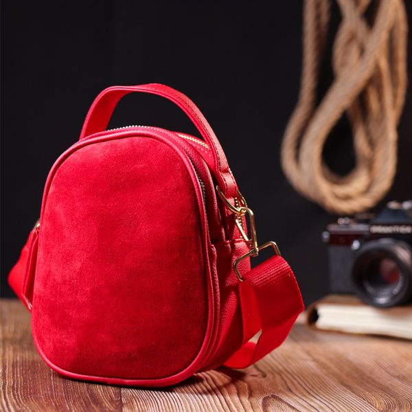 Маленька жіноча сумка з еко-шкіри Vintage 18702 Червоний 18702 фото