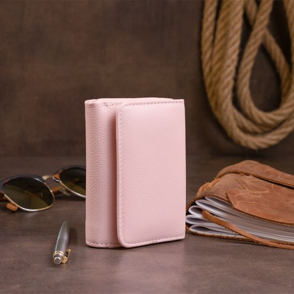 Компактний гаманець жіночий ST Leather 19255 Рожевий 19255 фото