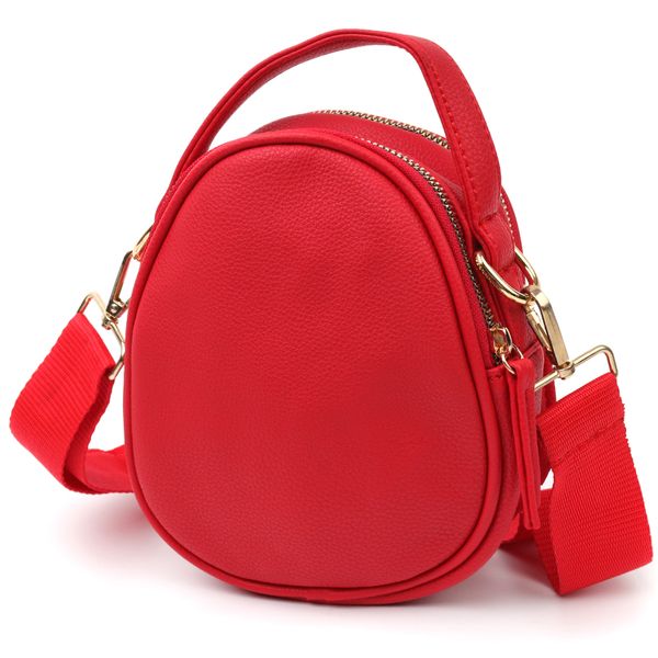 Маленькая женская сумка из эко-кожи Vintage 18702 Красный 18702 фото