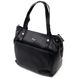 Вместительная женская сумка с ручками KARYA 20860 кожаная Черный 20860 фото 1