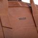 Светло-коричневая кожаная дорожная сумка Newery N1970GCR N1970GCR фото 4