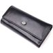 Надійний гаманець-ключниця з натуральної гладкої шкіри ST Leather 19415Чорний 19415 фото 1