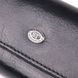 Надійний гаманець-ключниця з натуральної гладкої шкіри ST Leather 19415Чорний 19415 фото 3