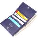 Стильний чоловічий гаманець із натуральної шкіри KARYA 21060 Синій 21060 фото 5