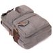 Рюкзак текстильний дорожній унісекс Vintage 20618 Сірий 48993 фото 3