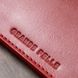 Оригінальне жіноче шкіряне портмоне GRANDE PELLE 11514 Червоний 11514 фото 8