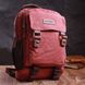 Стильний текстильний рюкзак з ущільненою спинкою та відділенням для планшета Vintage 22170 Бордовий 56806 фото 7