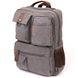 Рюкзак текстильный дорожный унисекс Vintage 20618 Серый 48993 фото 1