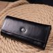 Надійний гаманець-ключниця з натуральної гладкої шкіри ST Leather 19415Чорний 19415 фото 7