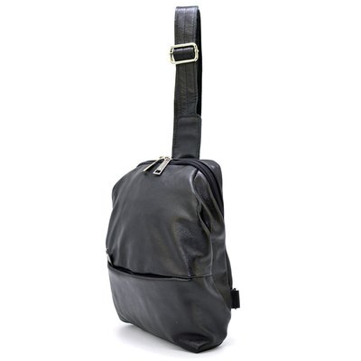 Мужской кожаный слинг, рюкзак через одно плечо TARWA GA-1905-3md GA-1905-3md фото