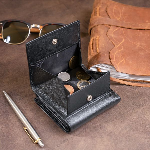 Компактний гаманець жіночий ST Leather 19256 Чорний 19256 фото