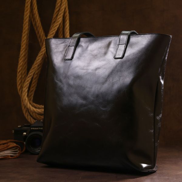 Классическая женская сумка-шоппер Shvigel 16365 Черный 52499 фото
