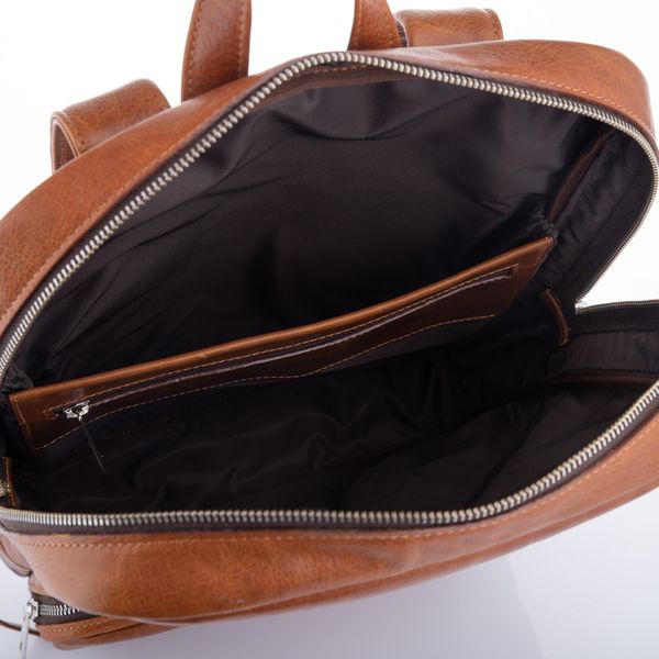 Шкіряний рюкзак світло-коричневого кольору Newery N1023GCR N1023GCR фото