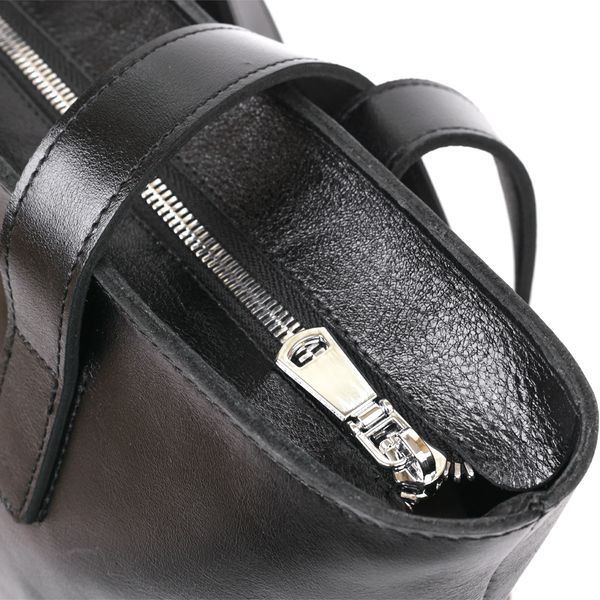 Классическая женская сумка-шоппер Shvigel 16365 Черный 52499 фото