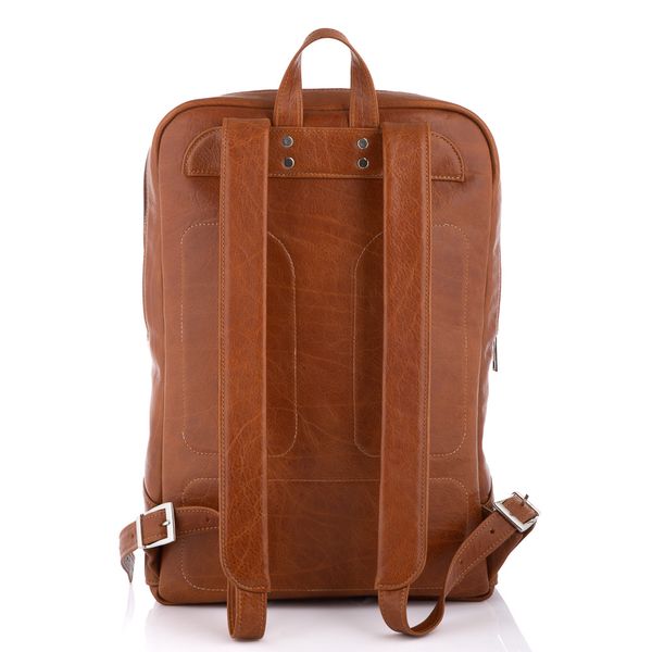 Шкіряний рюкзак світло-коричневого кольору Newery N1023GCR N1023GCR фото