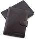 Чёрный кожаный кошелёк под паспорт Marco Coverna BK010-808 black BK010-808 black фото 1