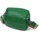 Модна жіноча сумка через плече з натуральної шкіри 22124 Vintage Зелена 22124 фото 2
