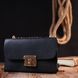 Компактна сумка жіноча з еко-шкіри Vintage 18703 Чорний 18703 фото 7