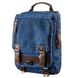 Сумка-рюкзак на одно плечо Vintage 20139 Синяя 46169 фото 1