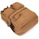 Рюкзак текстильный дорожный унисекс Vintage 20619 Коричневый 48994 фото 3