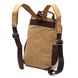 Оригинальный текстильный рюкзак с уплотненной спинкой и отделением для планшета Vintage 22171 Песочный 56807 фото 2