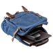 Сумка-рюкзак на одно плечо Vintage 20139 Синяя 46169 фото 3