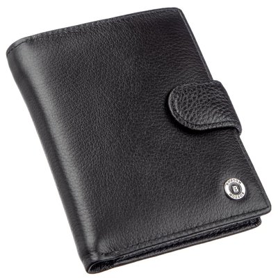 Місткий чоловічий гаманець Boston 18824 Чорний 18824 фото