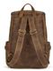 Дорожный рюкзак матовый Vintage 14887 Коньячный 14887 фото 3