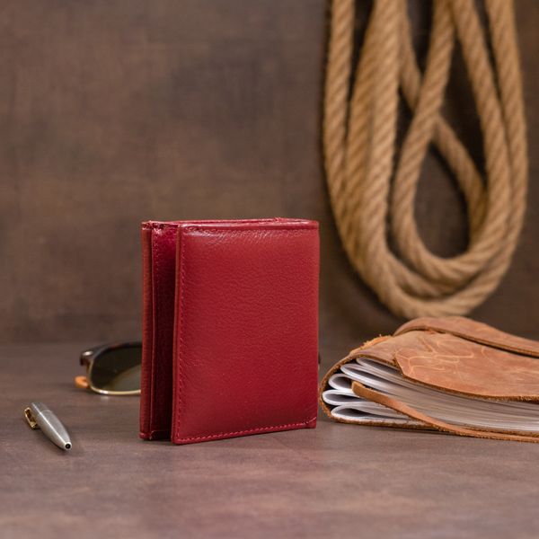 Компактний гаманець жіночий ST Leather 19257 Бордовий 19257 фото