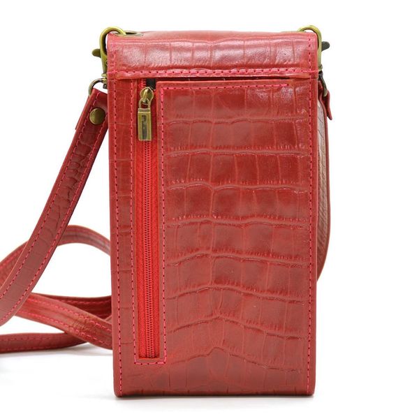 Шкіряна червона сумка-чохол панч REP3-2122-4lx TARWA REP3-2122-4lx фото