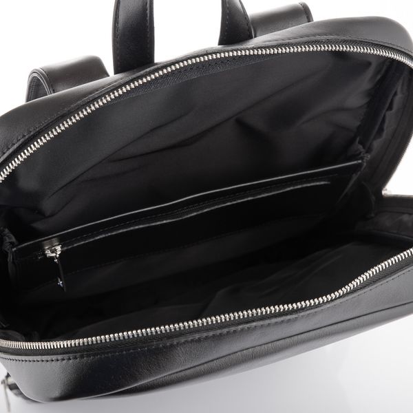 Чорний шкіряний рюкзак на 17 дюймів Newery N1023GA N1023GA фото