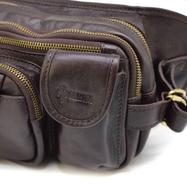 Кожаная мужская напоясная сумка GC-1560-4lx бренд TARWA GC-1560-4lx фото