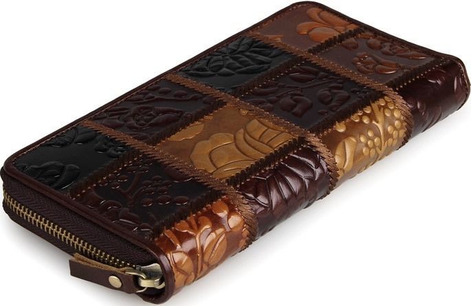Кошелек женский Vintage 14502 на молнии Коричневый 14502 фото