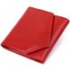 Маленький жіночий гаманець червоного кольору Grande Pelle 570660 570660 фото 1