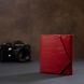 Маленький жіночий гаманець червоного кольору Grande Pelle 570660 570660 фото 7