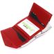 Маленький жіночий гаманець червоного кольору Grande Pelle 570660 570660 фото 4