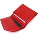 Маленький жіночий гаманець червоного кольору Grande Pelle 570660 570660 фото 3