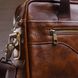Ділова чоловіча сумка з зернистої шкіри Vintage 14837 Коричнева 14837 фото 8